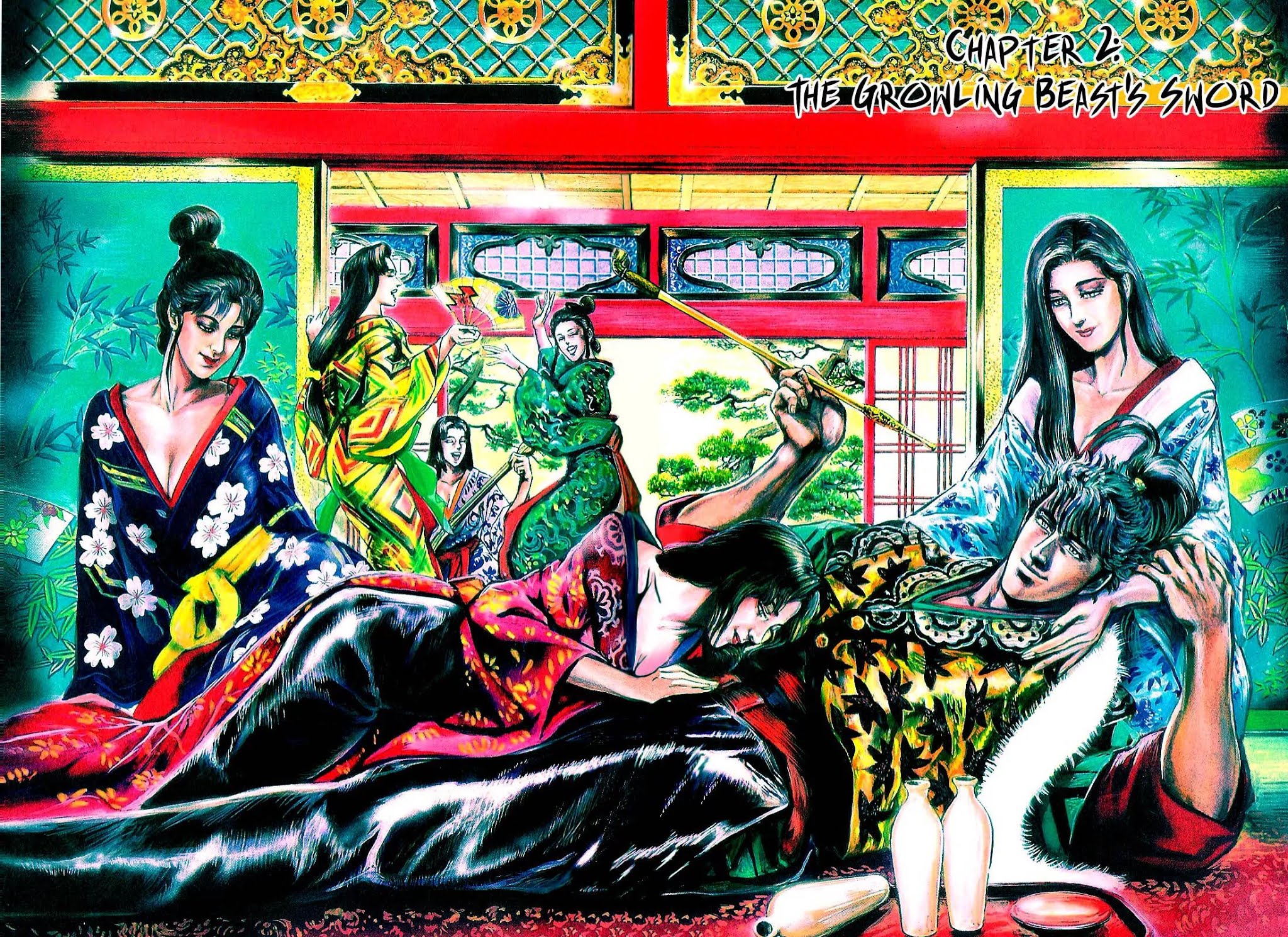 Hana no Keiji Chapter 2 page 6 - Chapter 2: The Growling Beast's Sword