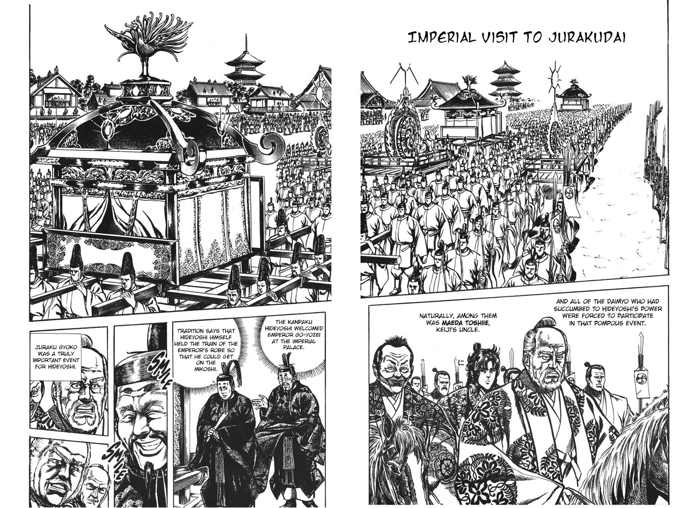 Hana no Keiji Chapter 37 page 2 - Chapter 37: Imperial Visit to Jurakudai