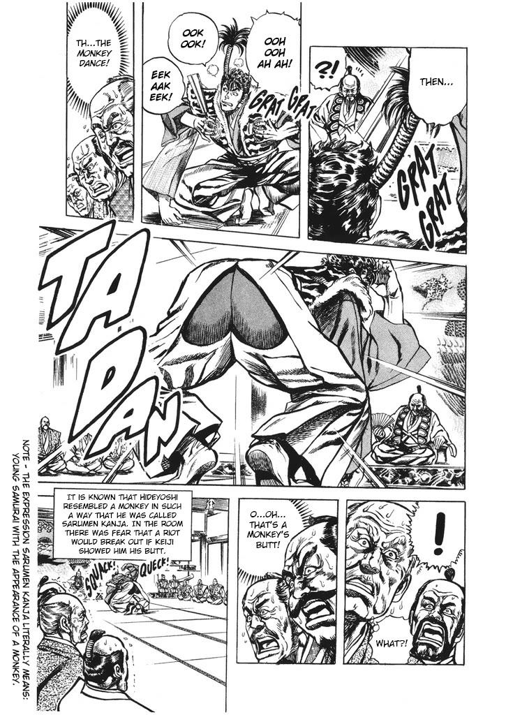 Hana no Keiji Chapter 44 page 8 - Chapter 44: The Deadly Monkey Dance
