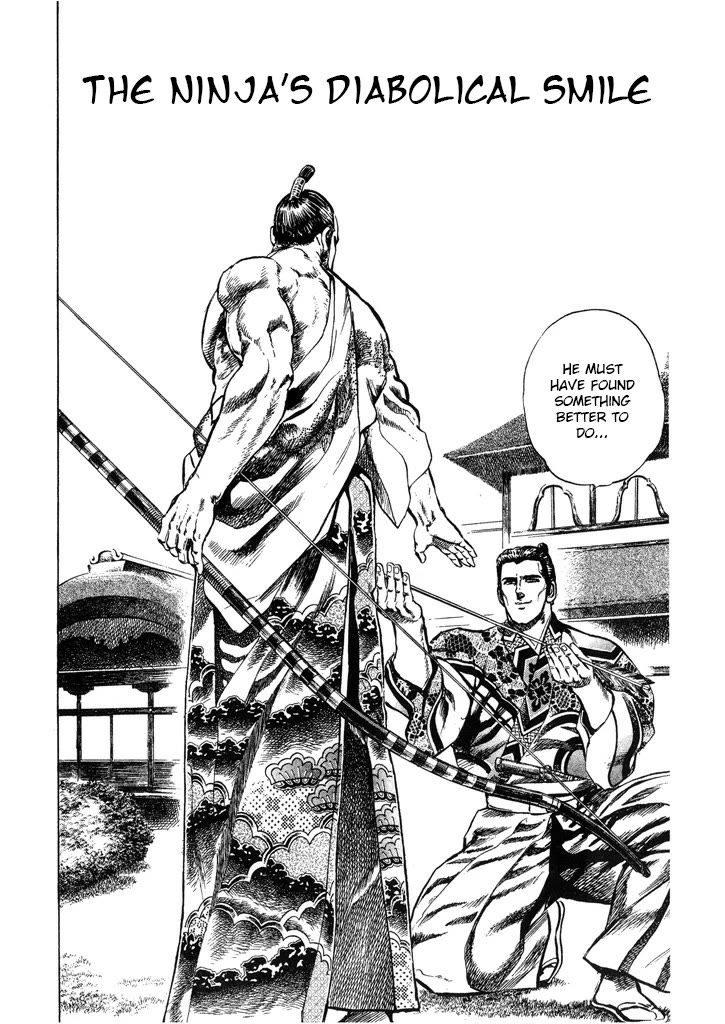 Hana no Keiji Chapter 59 page 2 - Chapter 59: The Ninja's Diabolical Smile