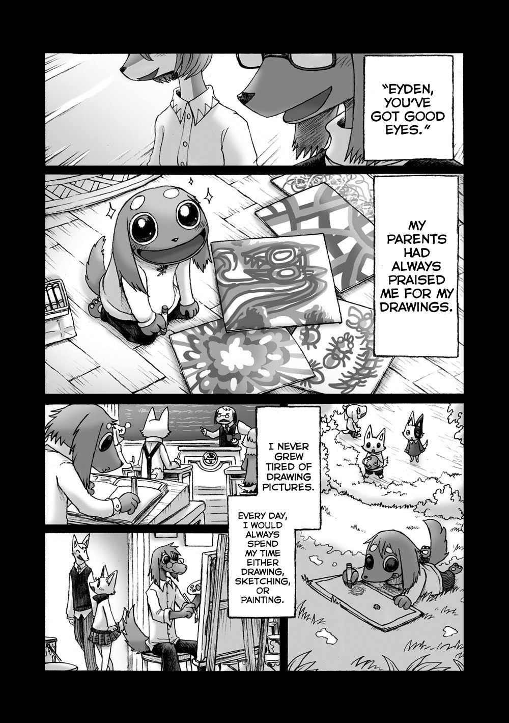 Hana no Kishi Dakini Chapter 1 page 3 - Chapter 1