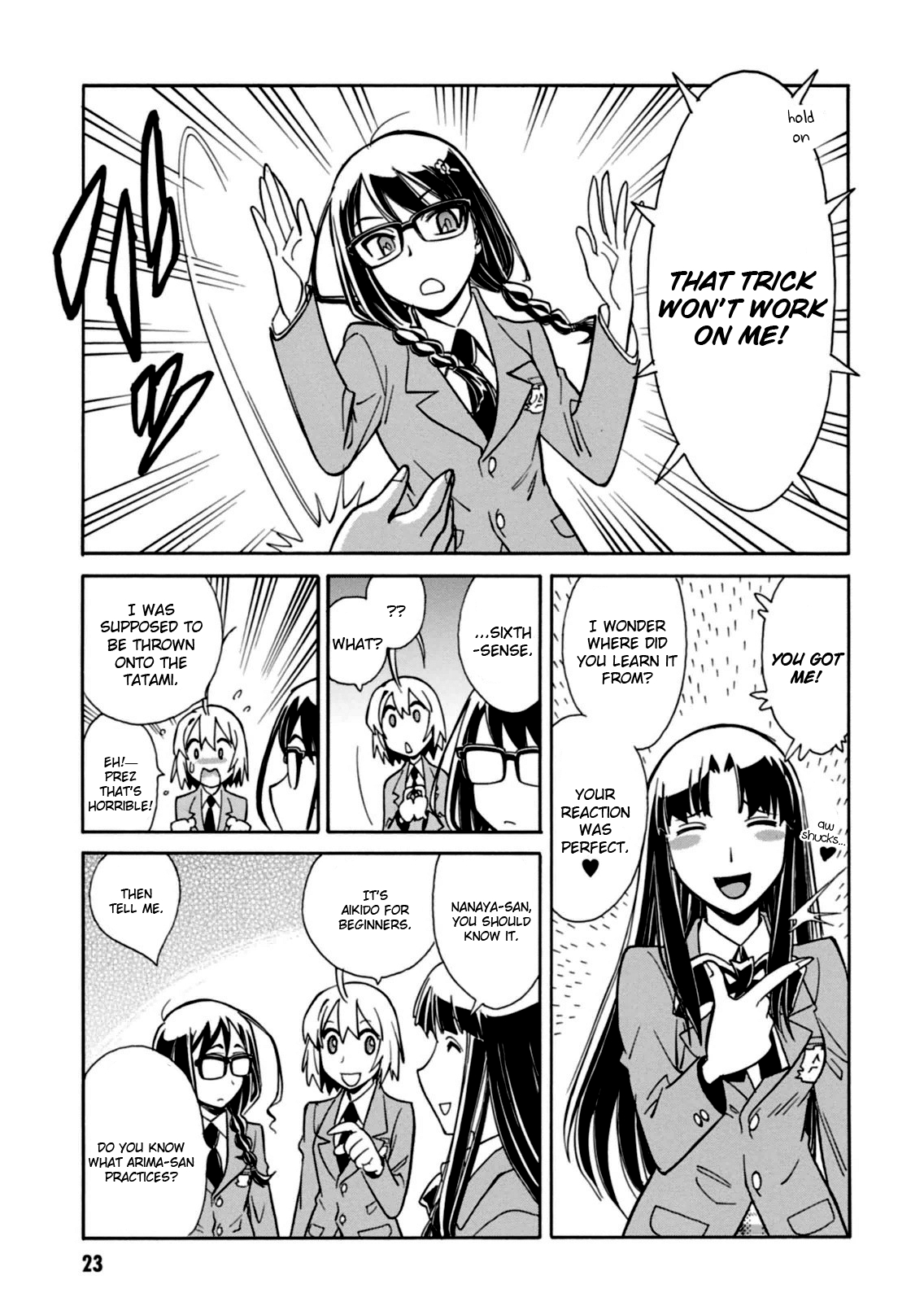 Hana no Miyako! Chapter 12.2 page 24 - Chapter 12 v2 : A Premonition of Love. Miyako's Anxiety.