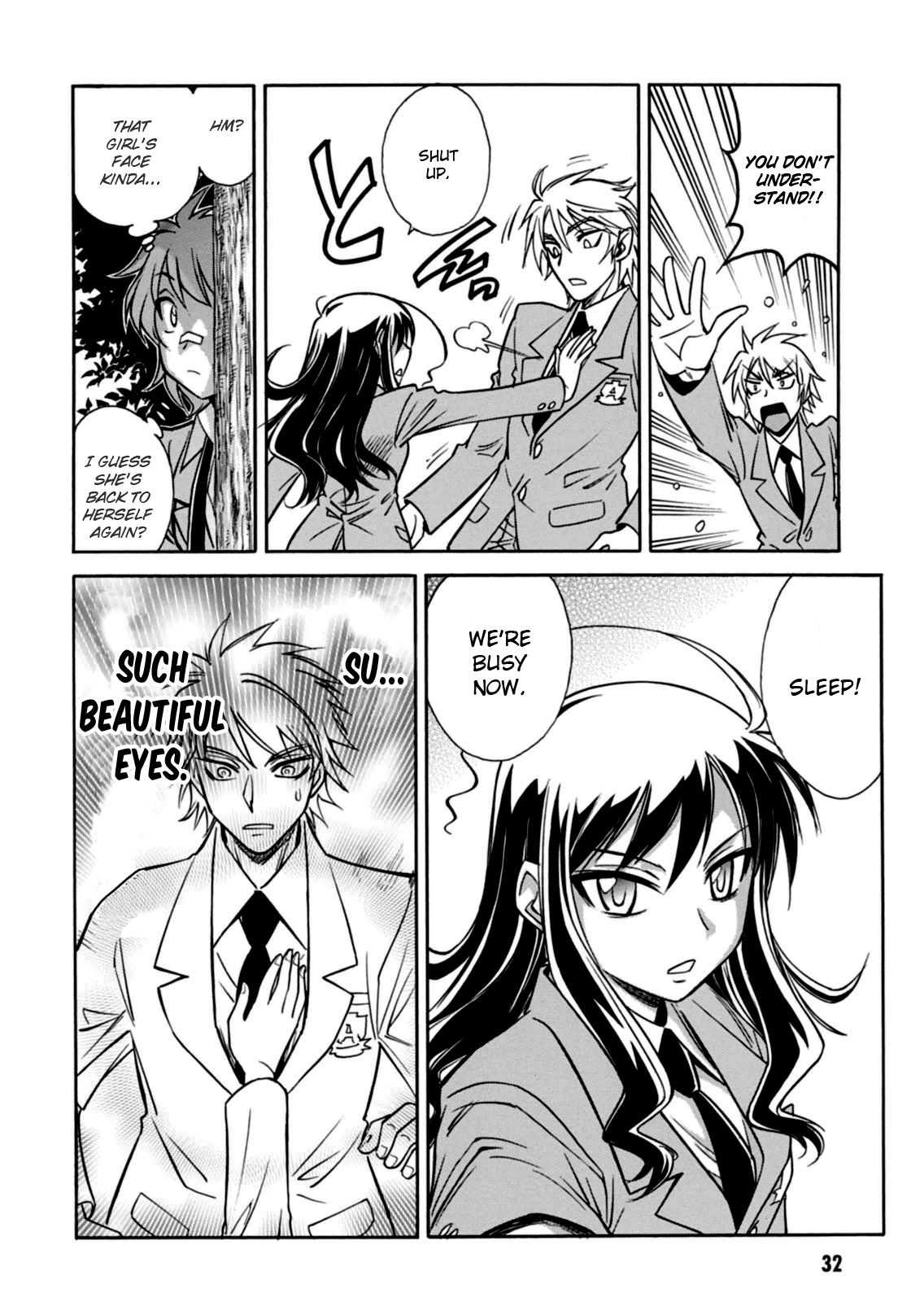 Hana no Miyako! Chapter 12.2 page 33 - Chapter 12 v2 : A Premonition of Love. Miyako's Anxiety.