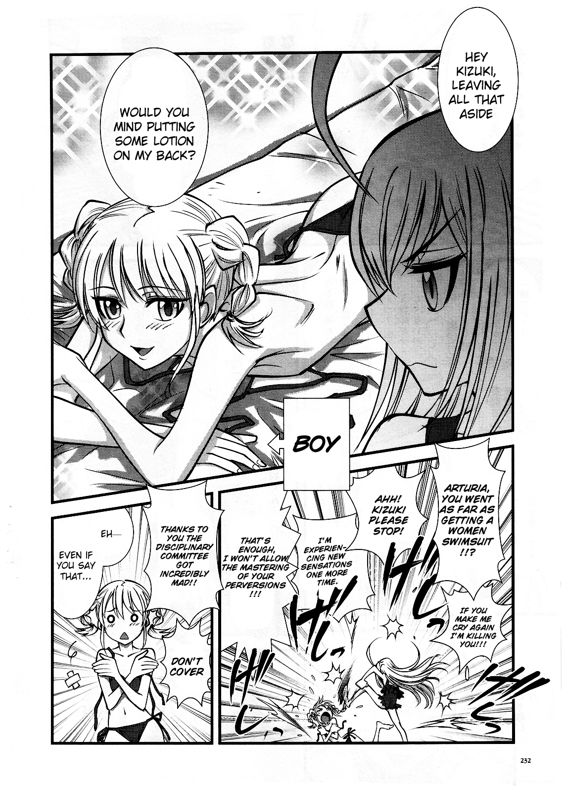 Hana no Miyako! Chapter 17.9 page 6 - Chapter 17.9: At the Beach (Type-Moon Ace 10 Extra Chapter)
