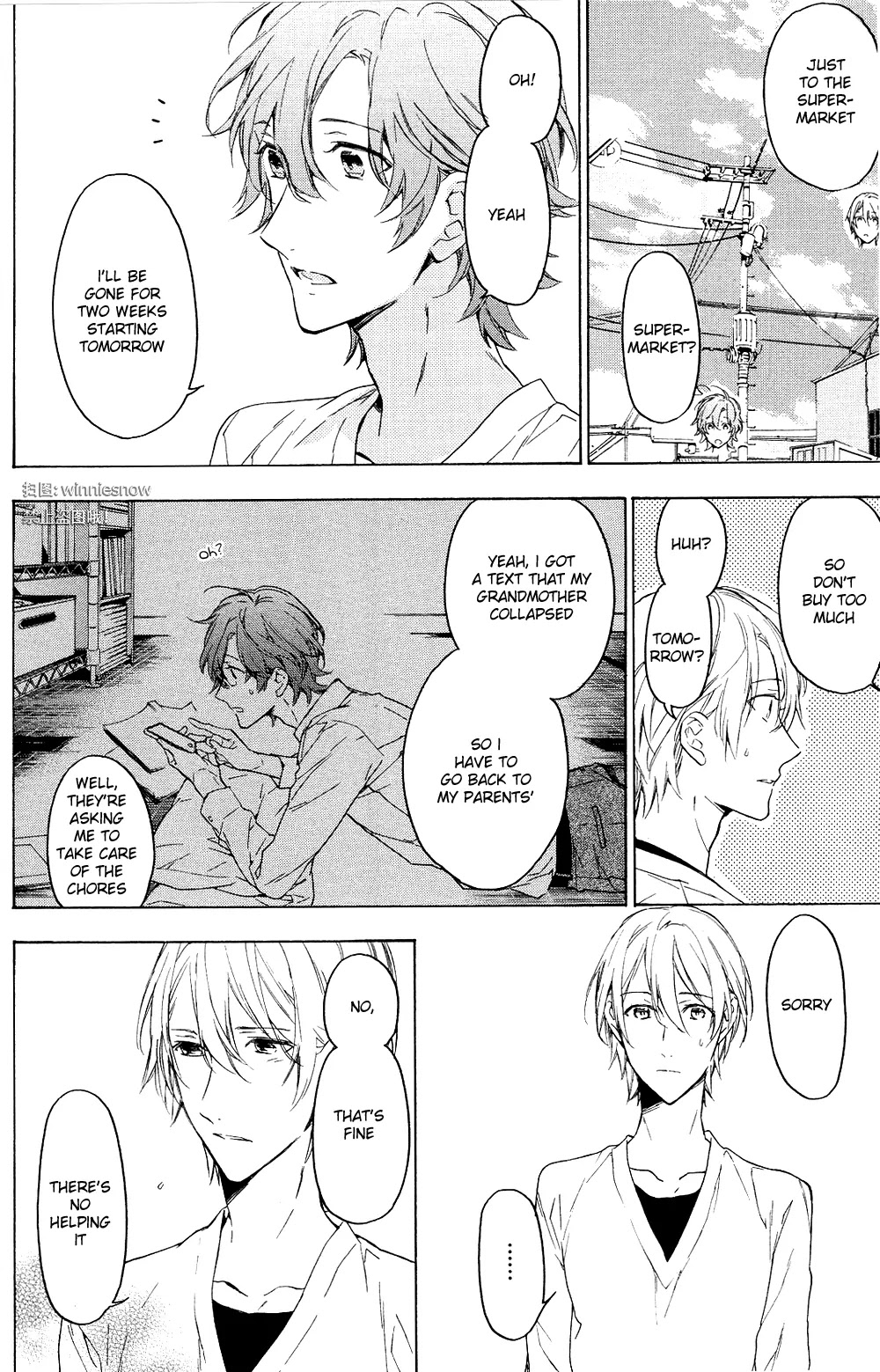 Hana no Mizo Shiru Chapter 12 page 38 - Chapter 12
