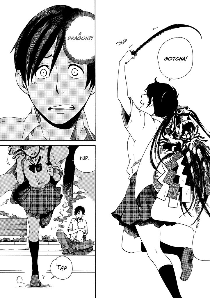 Hana no Niwa Ame no Mai Chapter 1 page 28 - Chapter 1 : The Dragon and the Boy