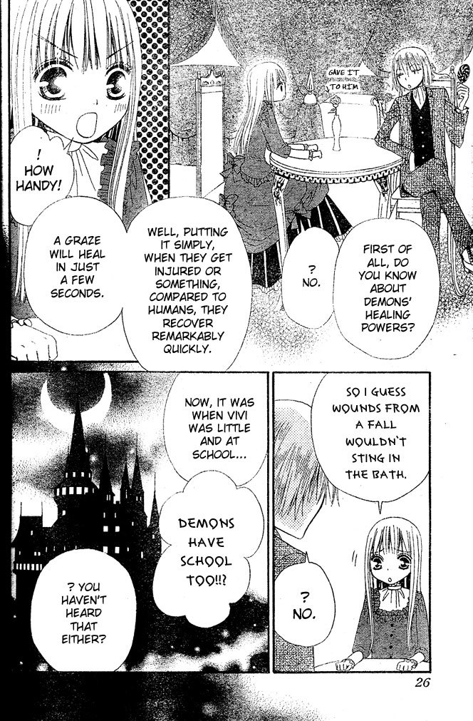 Hana to Akuma Chapter 12 page 15 - Chapter 12: Unknown Territory, The World Of Demons