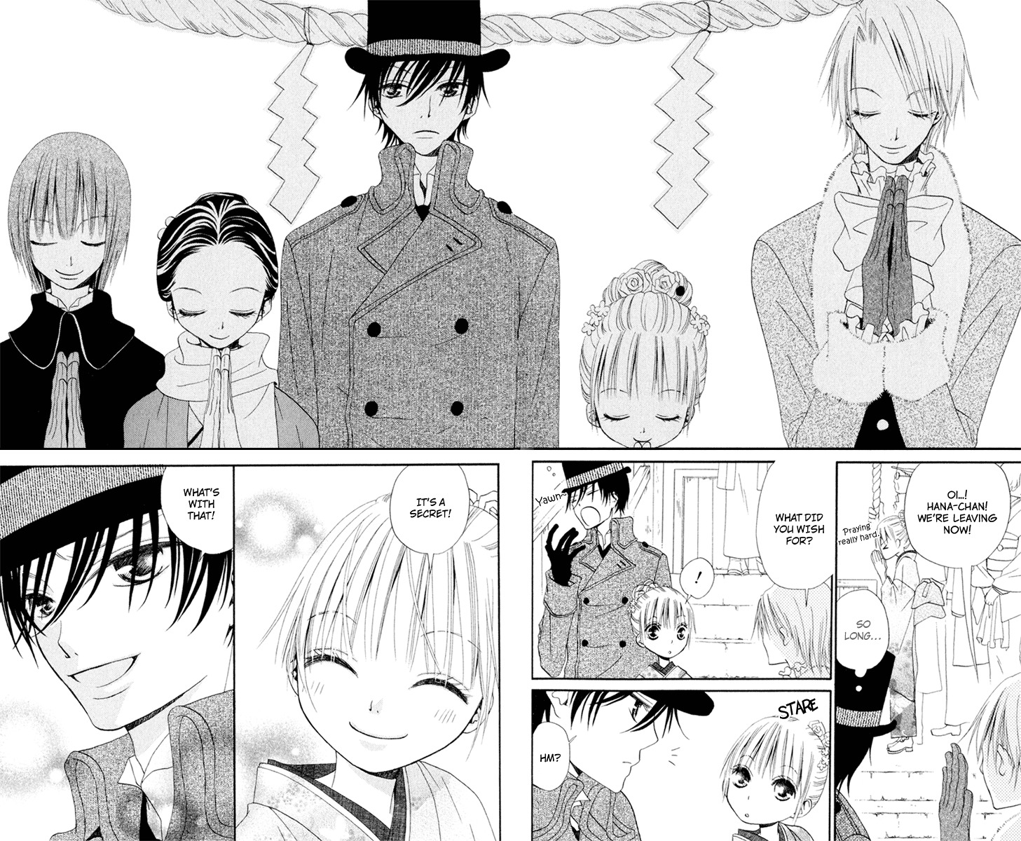 Hana to Akuma Chapter 6 page 17 - Chapter 6: New Year's Celebration