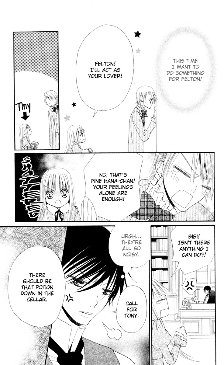 Hana to Akuma Chapter 9 page 21 - Chapter 9: Surrounded By Two Demon Princes, Hana's Growing Fast