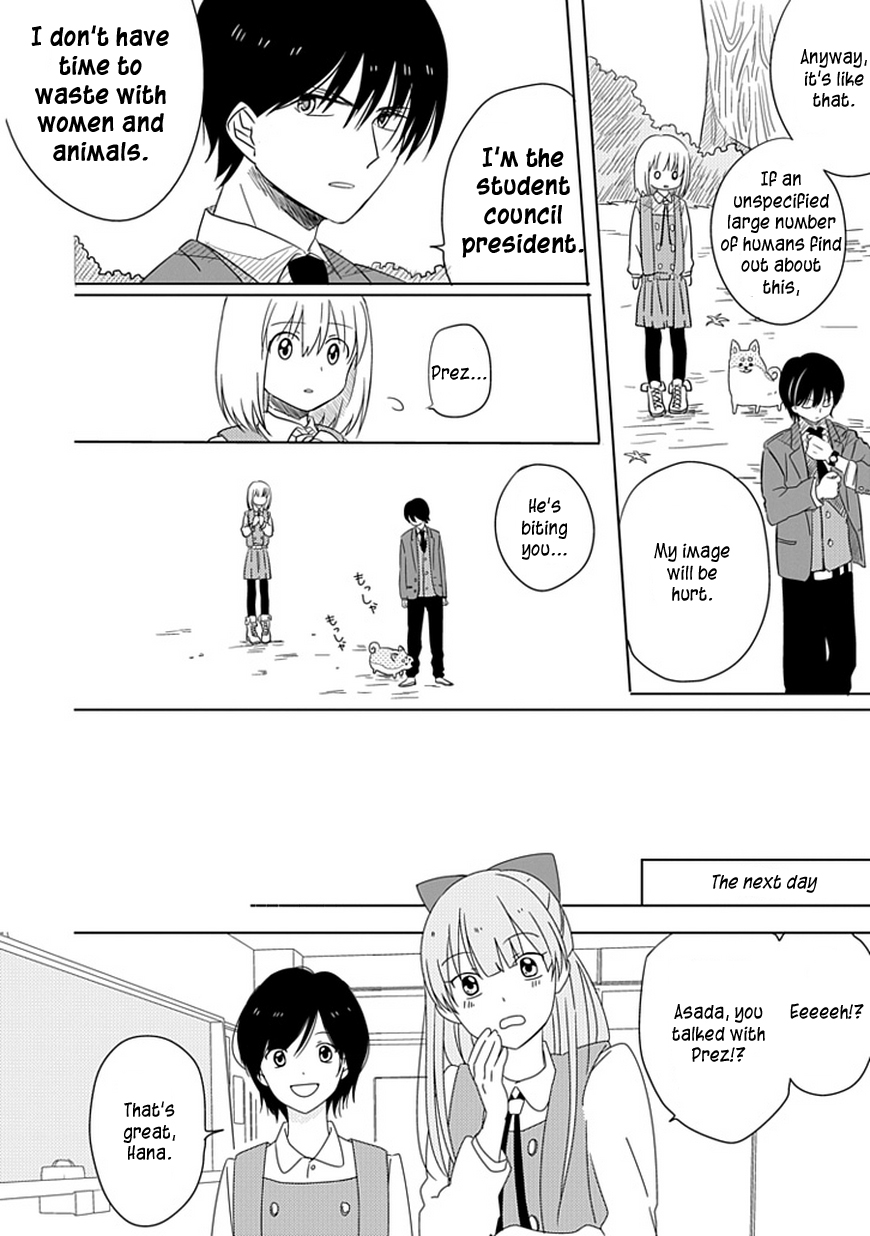 Hana to Harinezumi Chapter 1.2 page 14 - Chapter 1 v2 : Flower and Hedgehog (Part One)