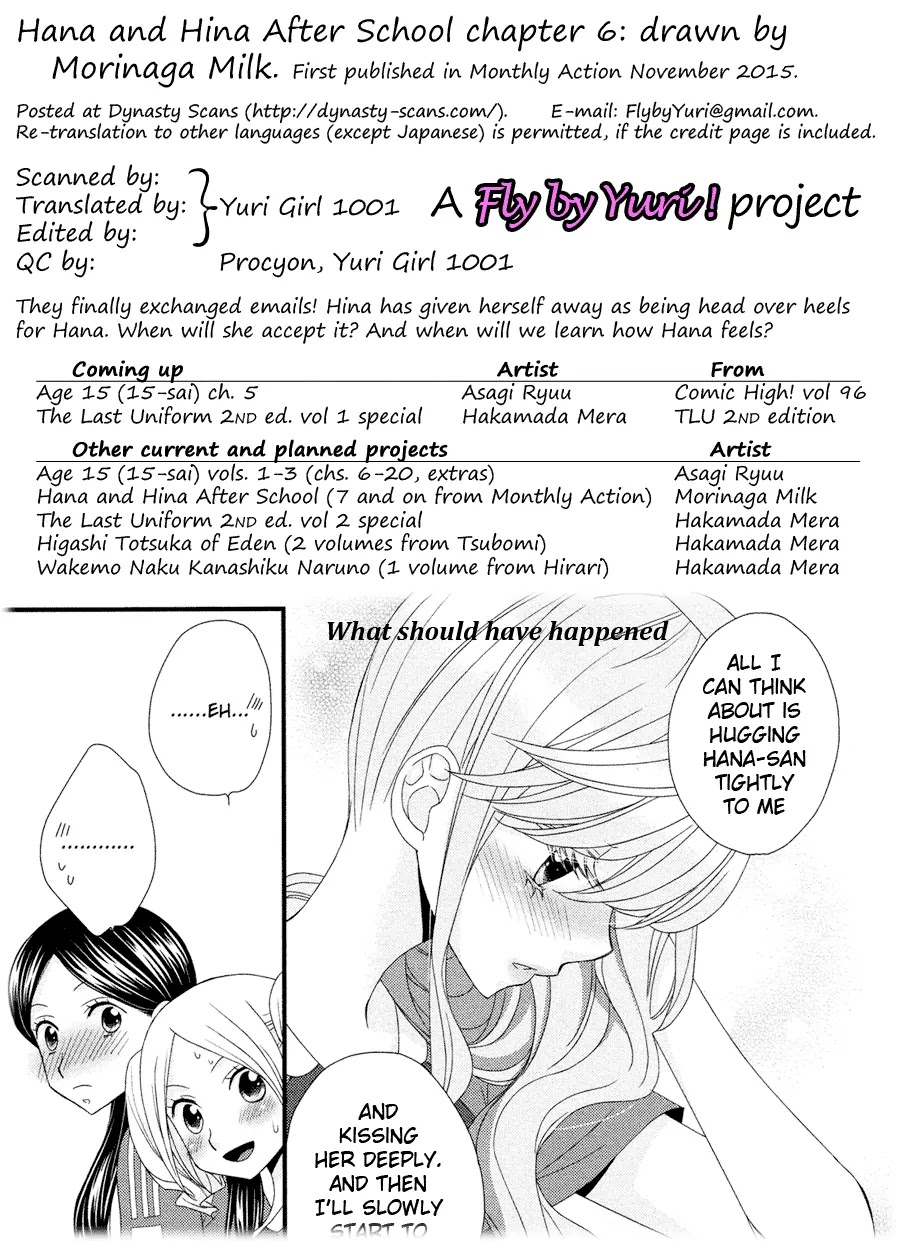 Hana to Hina wa Houkago Chapter 6 page 38 - Chapter 6