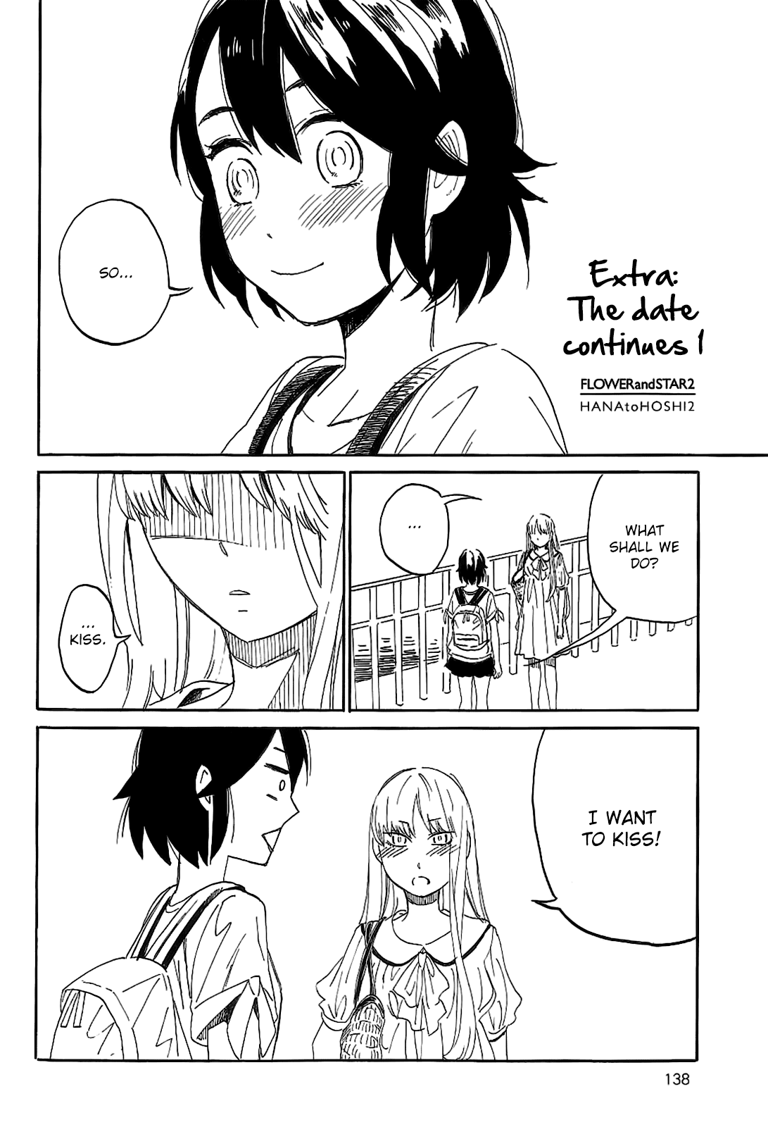 Hana to Hoshi Chapter 11.5 page 4 - Chapter 11.5: Volume 2 Special