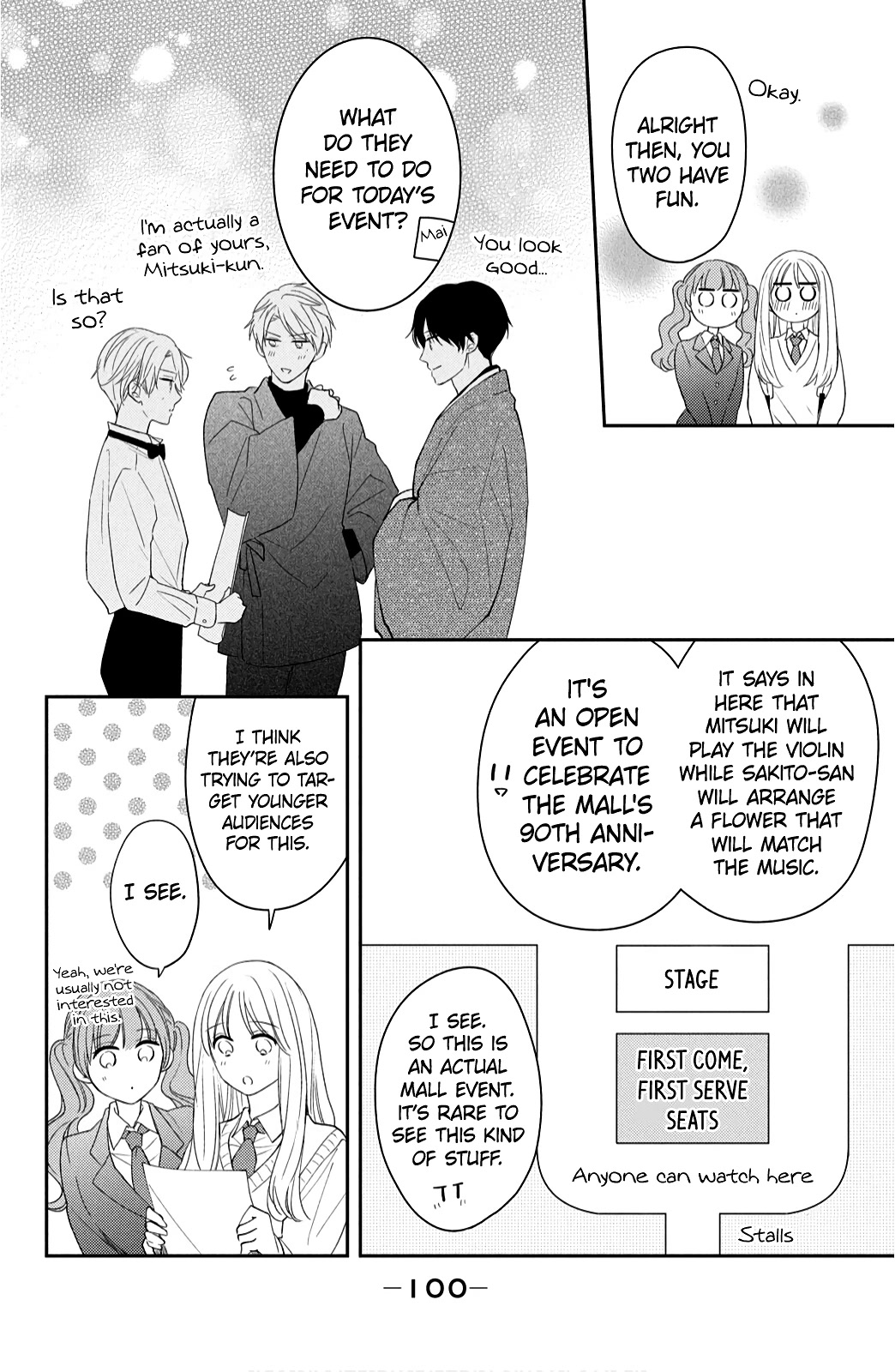 Hana to Kuchizuke Chapter 11 page 8 - Chapter 11