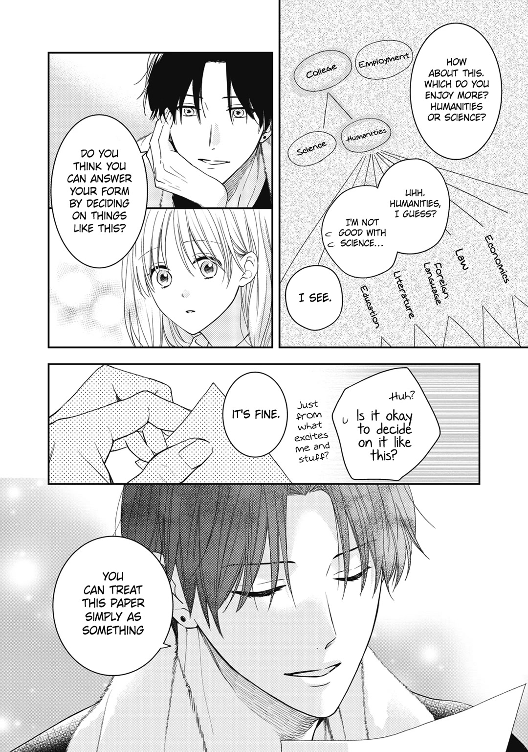 Hana to Kuchizuke Chapter 18 page 17 - Chapter 18