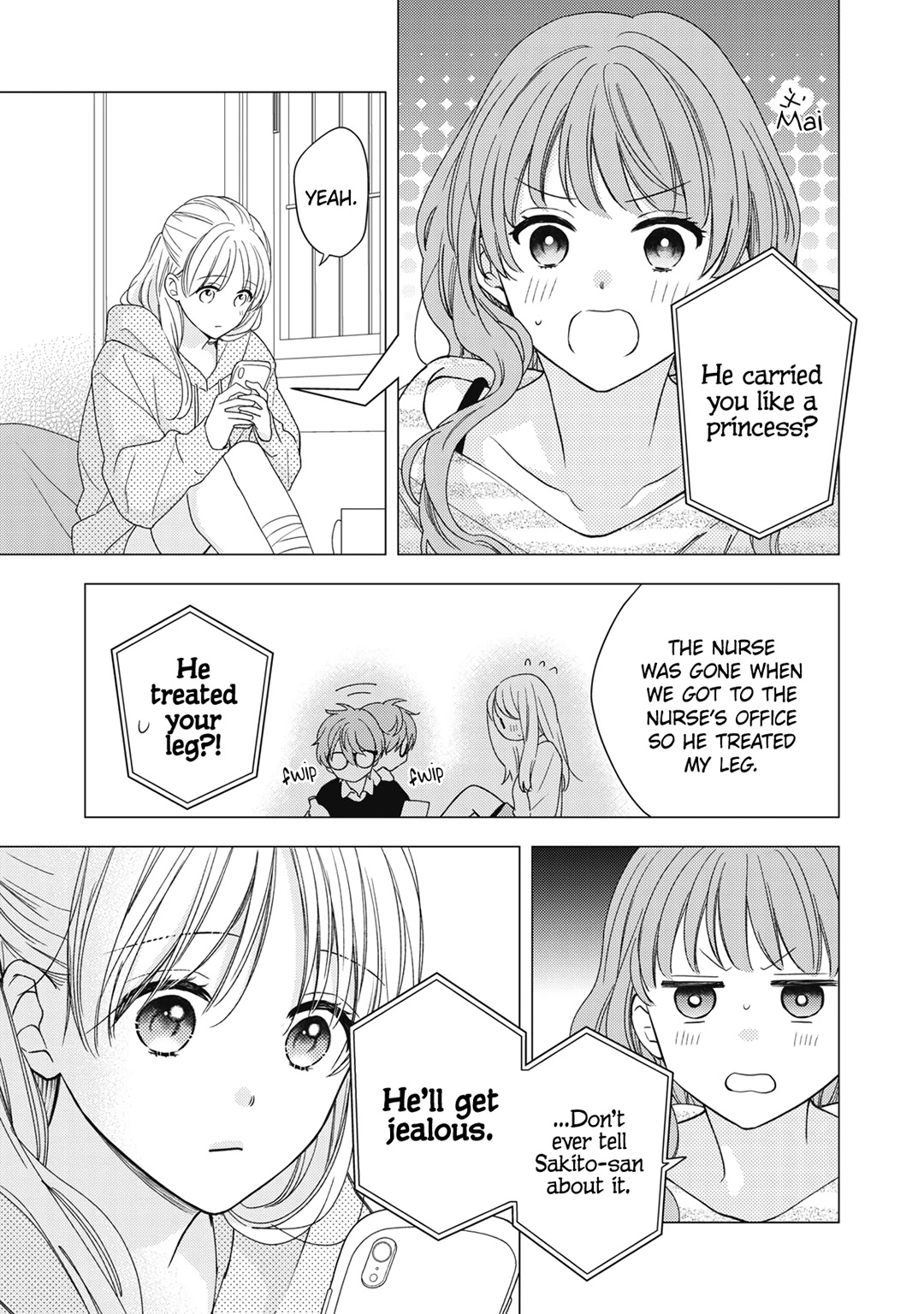 Hana to Kuchizuke Chapter 20 page 10 - Chapter 20