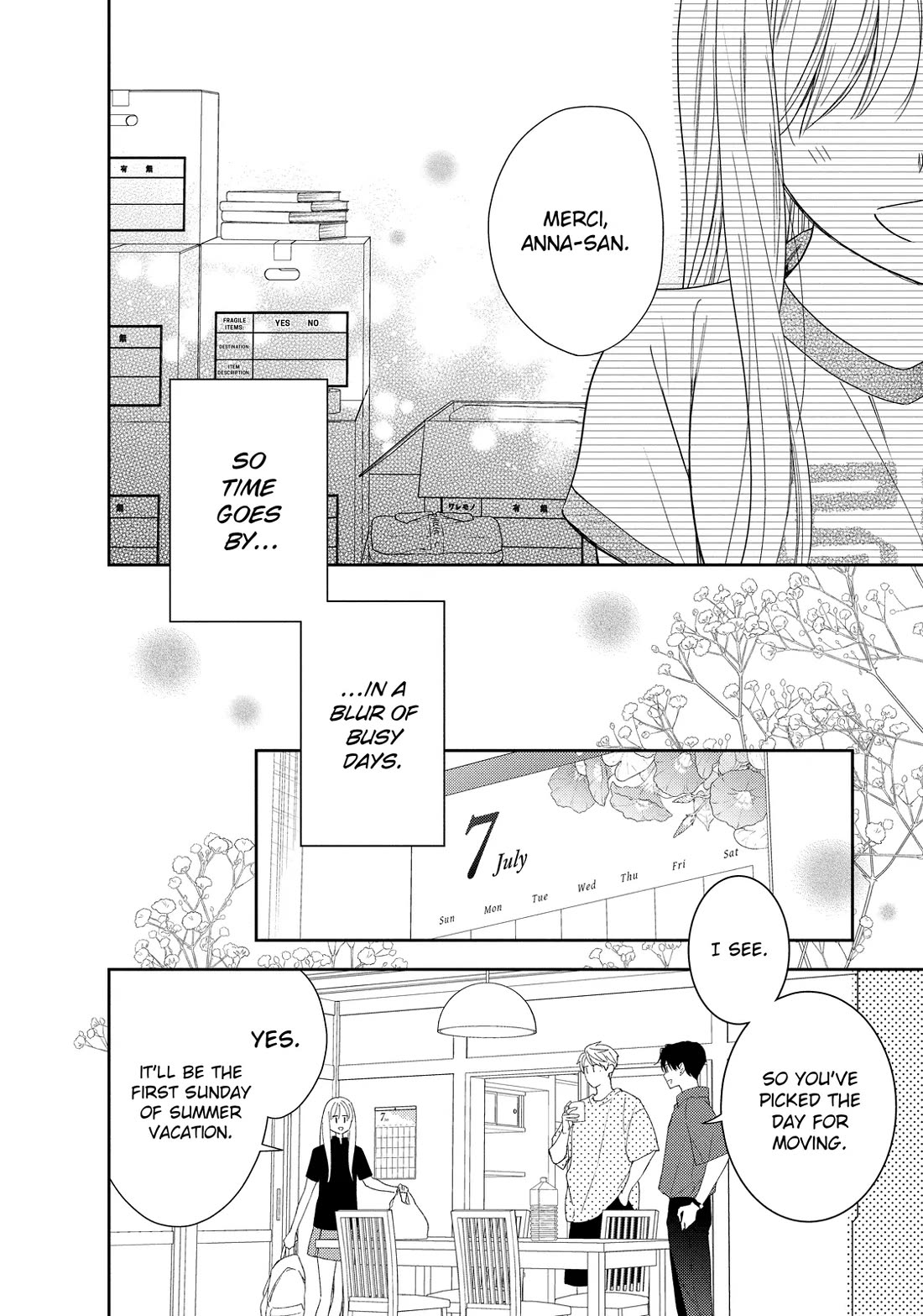 Hana to Kuchizuke Chapter 39 page 6 - Chapter 39