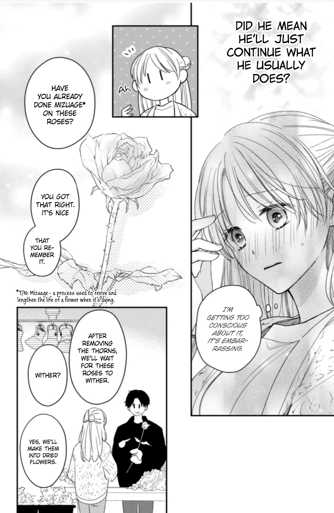 Hana to Kuchizuke Chapter 7 page 12 - Chapter 7