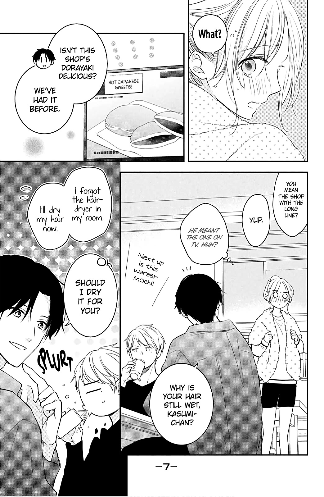 Hana to Kuchizuke Chapter 9 page 7 - Chapter 9