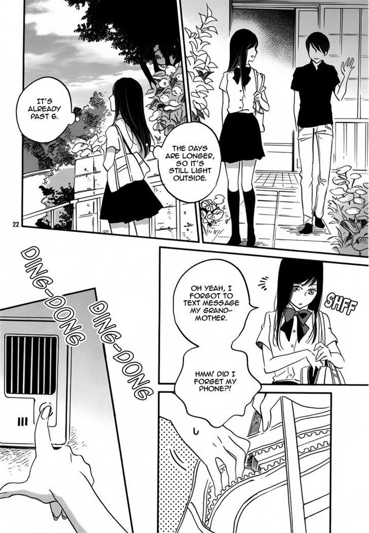Hana to Shokutaku Chapter 0 page 22 - Chapter 0