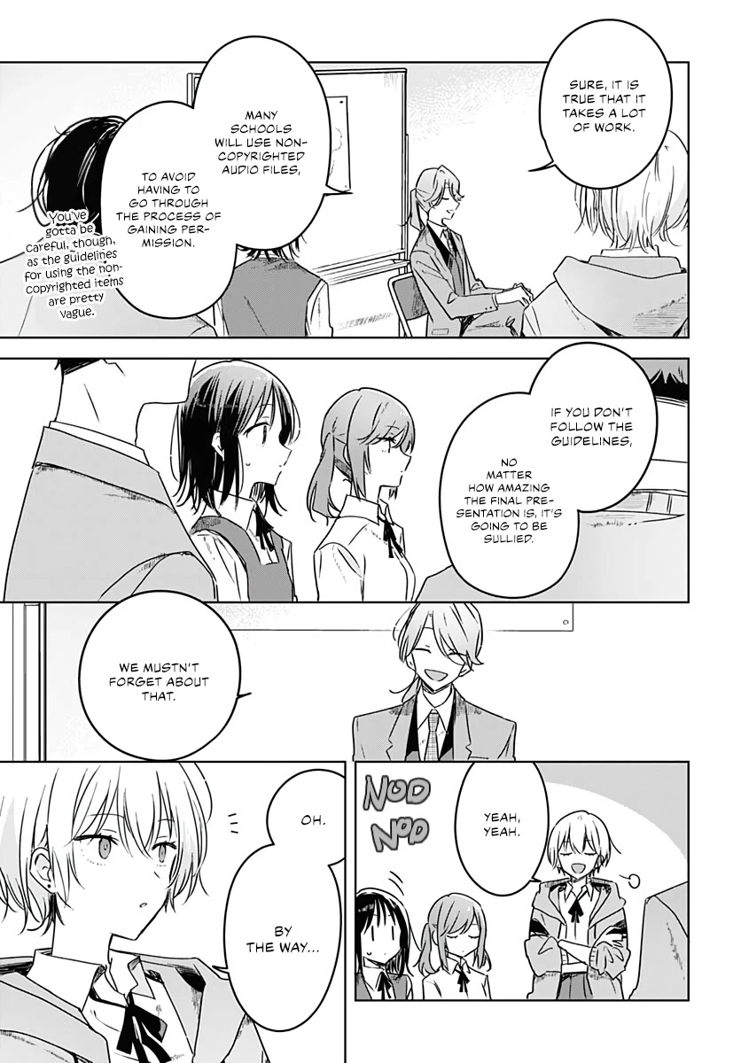 Hana wa Saku, Shura no Gotoku Chapter 10 page 11 - Chapter 10: Choices and a Manuscript