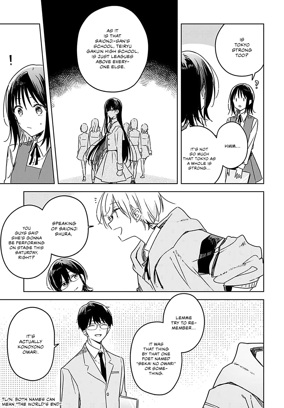 Hana wa Saku, Shura no Gotoku Chapter 13 page 11 - Chapter 13: The Stage and The Reunion