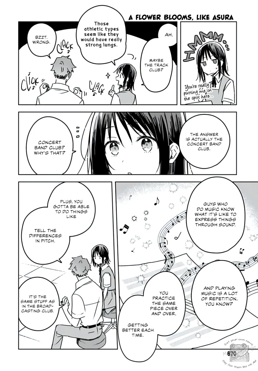 Hana wa Saku, Shura no Gotoku Chapter 21 page 10 - Chapter 21: Hana and Mizuki