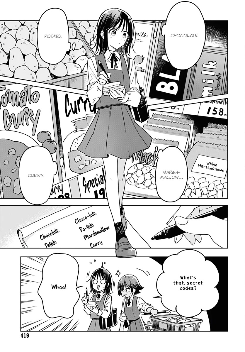 Hana wa Saku, Shura no Gotoku Chapter 7 page 35 - Chapter 7: Secret Code and Marshmallow