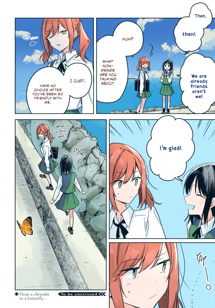 Hana wa Saku, Shura no Gotoku Chapter 9 page 48 - Chapter 9: Chrysalis and Flapping Wings