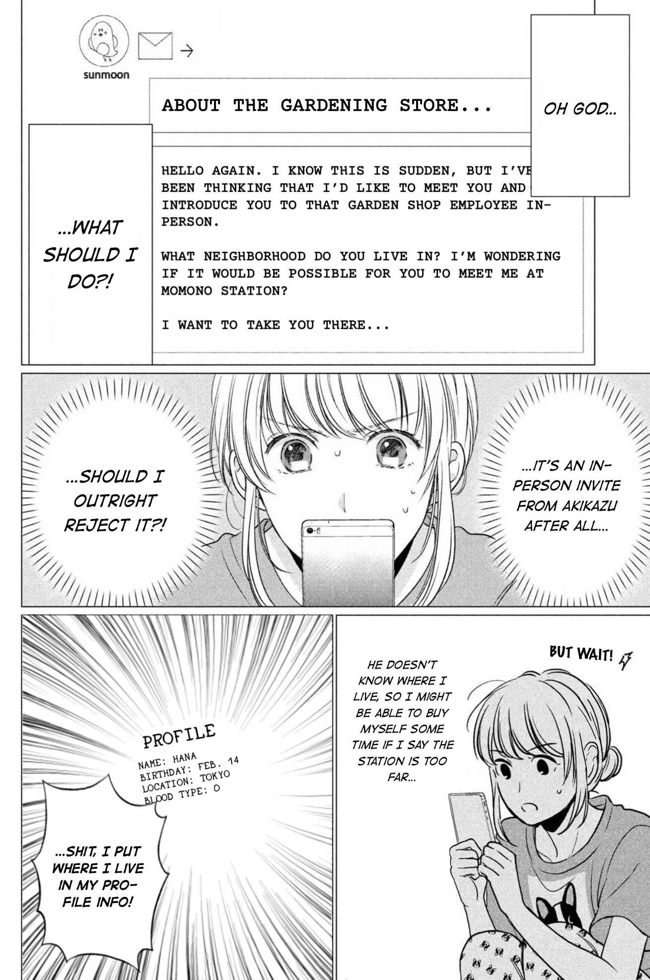 Hana Wants This Flower to Bloom! Chapter 4 page 3 - Chapter 4