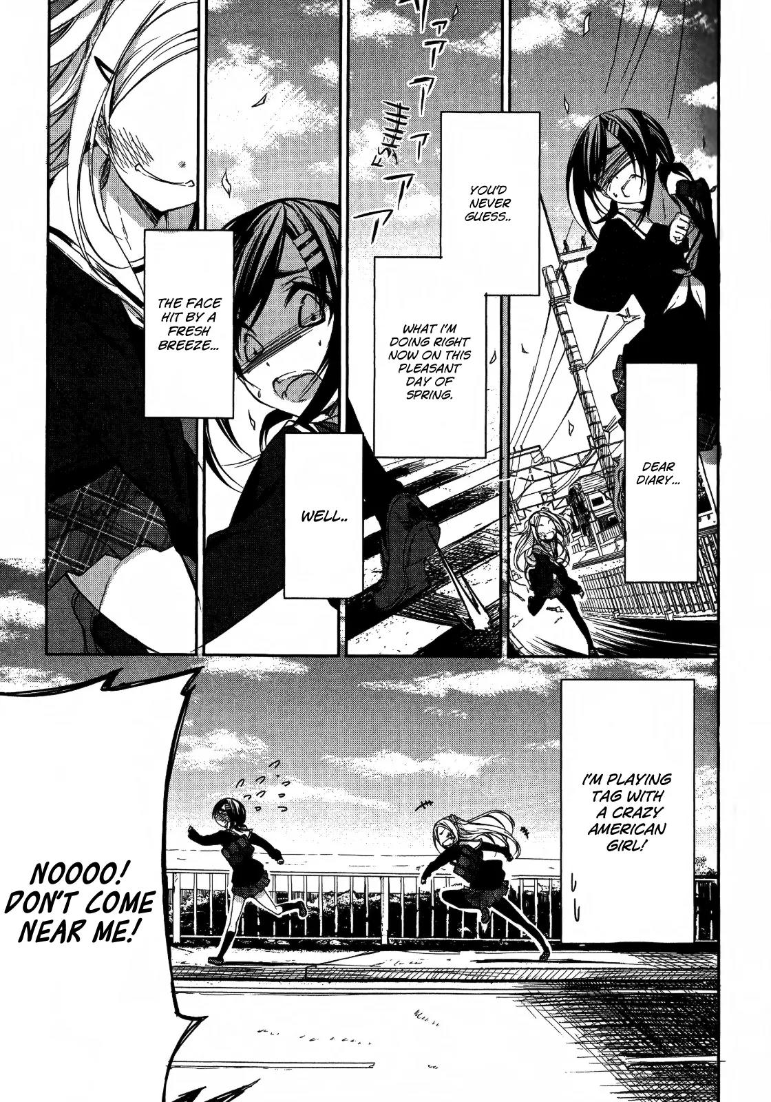Hana Yamata Chapter 3 page 3 - Chapter 3: The cat and mouse game