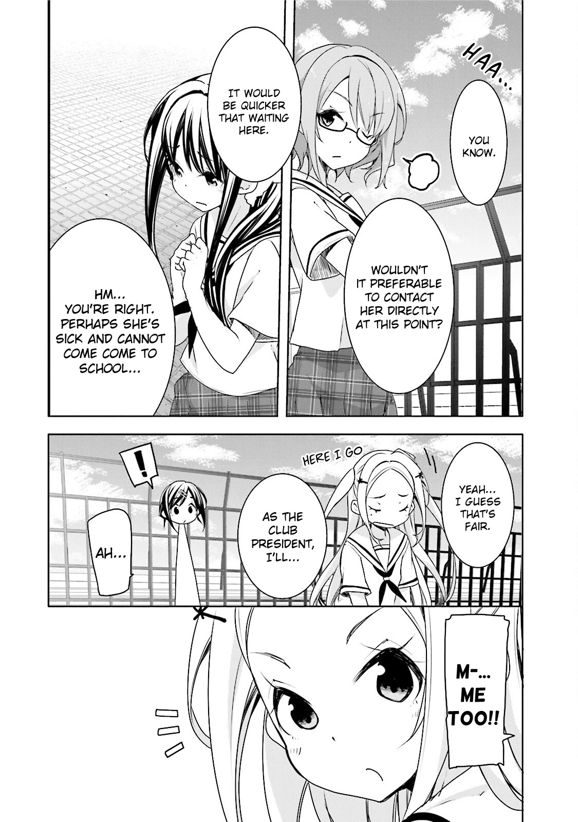 Hana Yamata Chapter 38 page 15 - Chapter 38: Project R