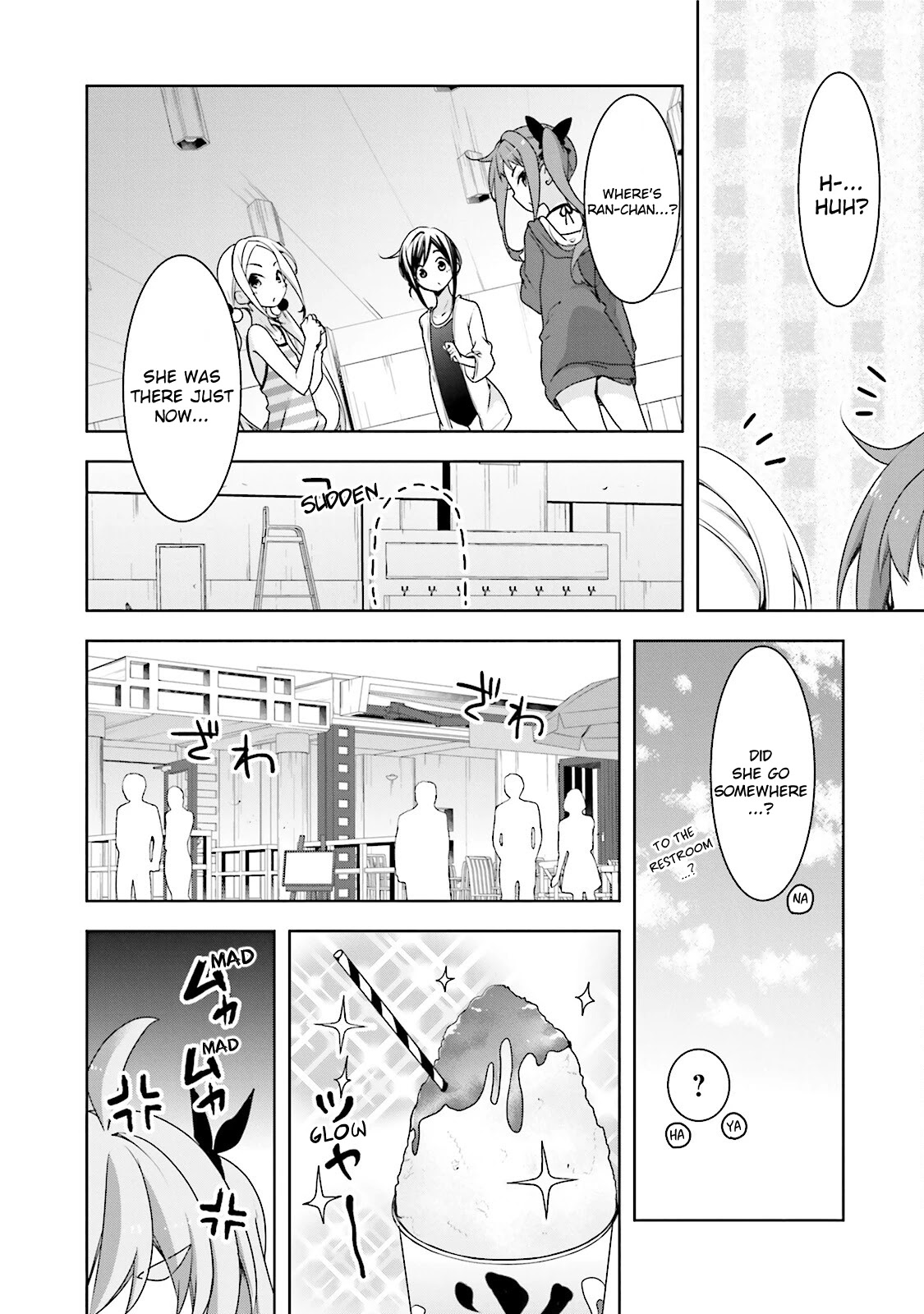 Hana Yamata Chapter 39 page 14 - Chapter 39: Ran Pool Ran