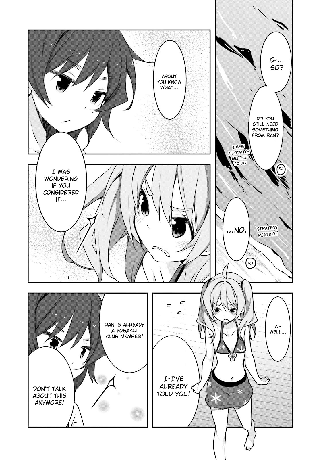 Hana Yamata Chapter 39 page 21 - Chapter 39: Ran Pool Ran