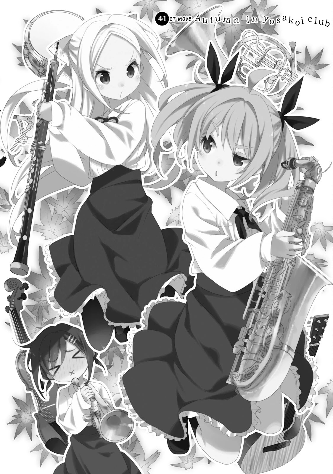 Hana Yamata Chapter 41 page 1 - Chapter 41: Autumn in Yosakoi Club