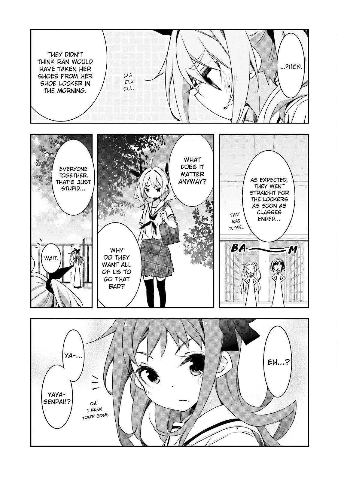 Hana Yamata Chapter 42 page 10 - Chapter 42: Catch Ran If You Can