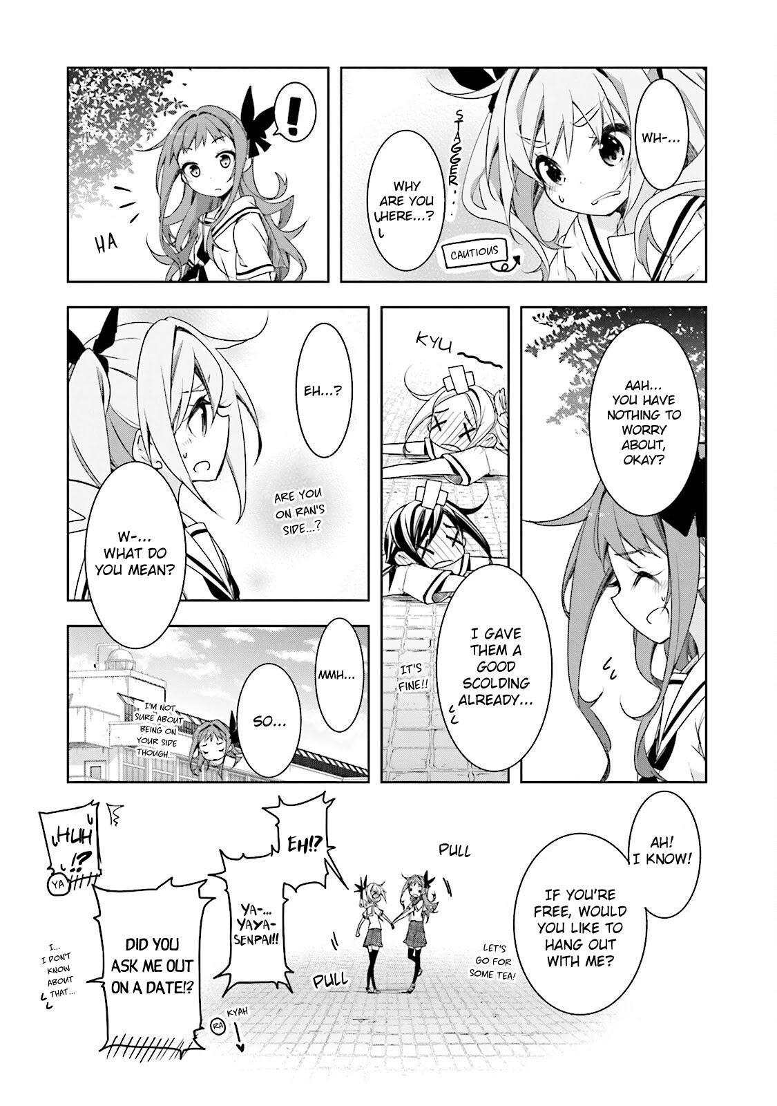 Hana Yamata Chapter 42 page 11 - Chapter 42: Catch Ran If You Can