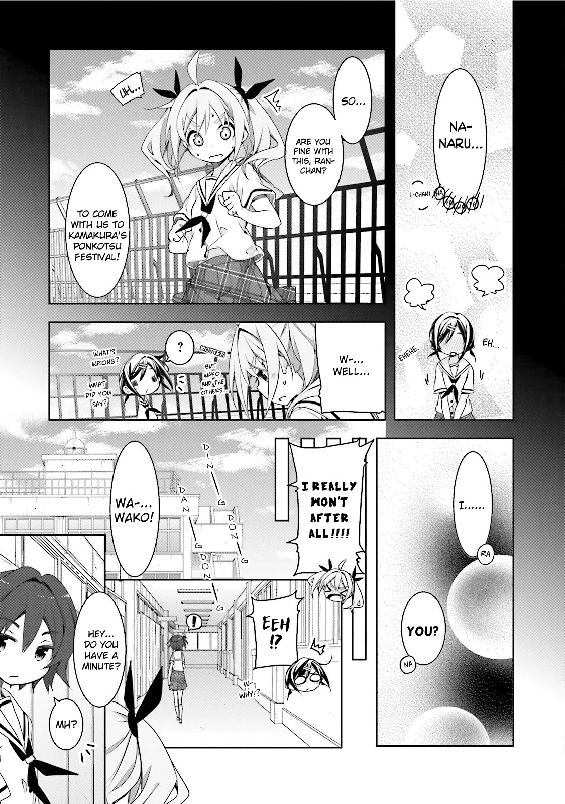 Hana Yamata Chapter 42 page 7 - Chapter 42: Catch Ran If You Can