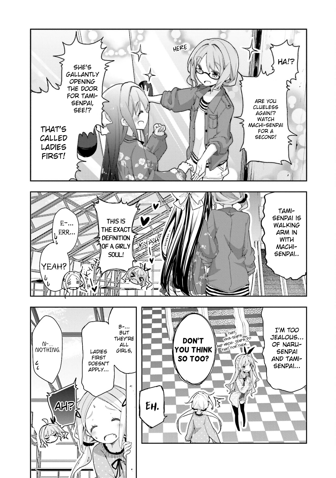 Hana Yamata Chapter 50 page 10 - Chapter 50: Magnificent Naru-senpai