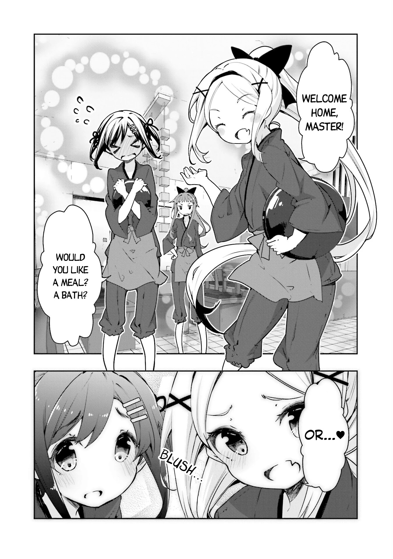 Hana Yamata Chapter 58 page 3 - Chapter 58: Girls Dream of Soba
