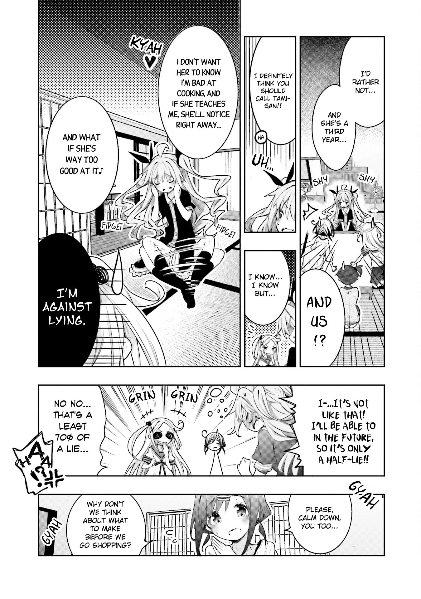 Hana Yamata Chapter 60 page 10 - Chapter 60: Girl's Menu