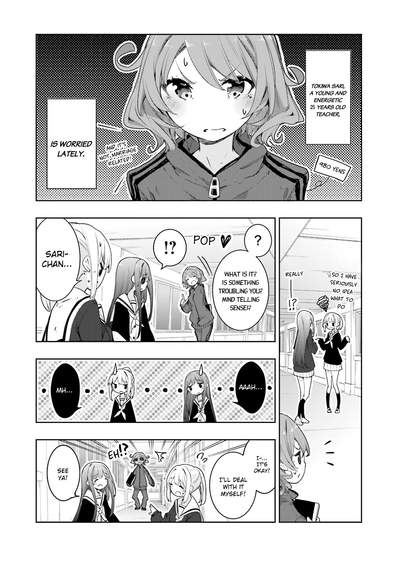 Hana Yamata Chapter 64 page 4 - Chapter 64: Good Teacher?
