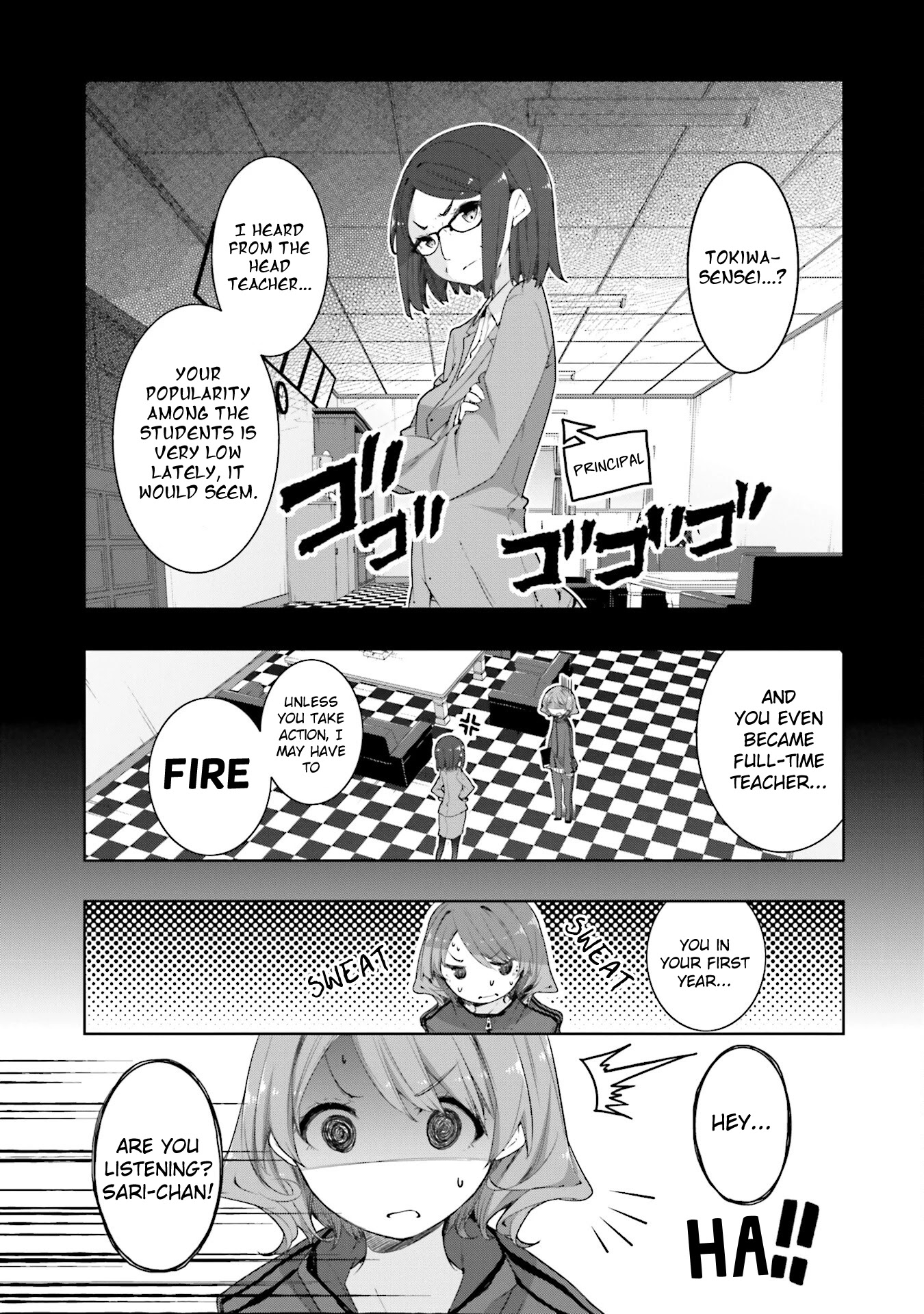 Hana Yamata Chapter 64 page 6 - Chapter 64: Good Teacher?