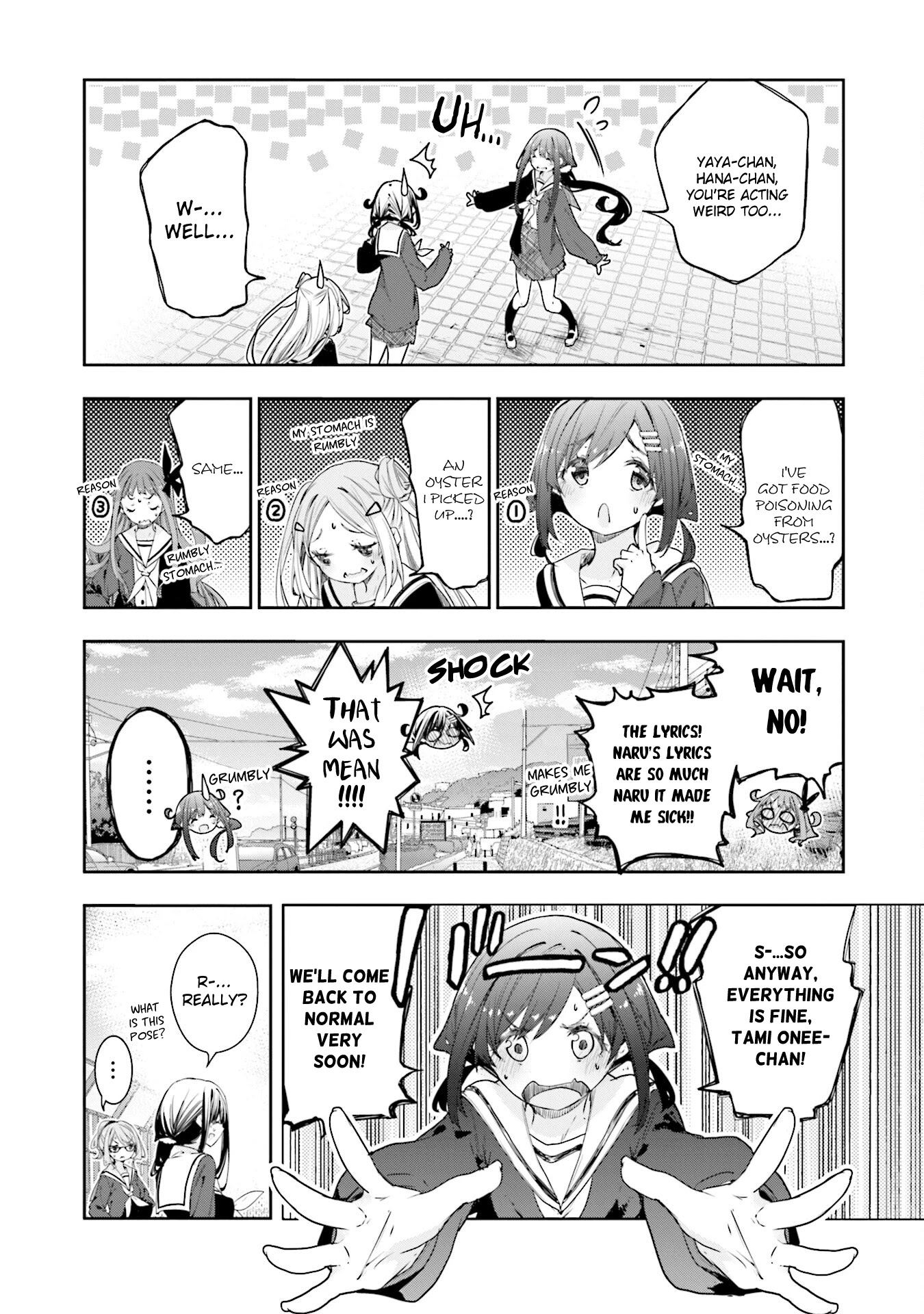 Hana Yamata Chapter 73 page 6 - Chapter 73: And She Left It to Her