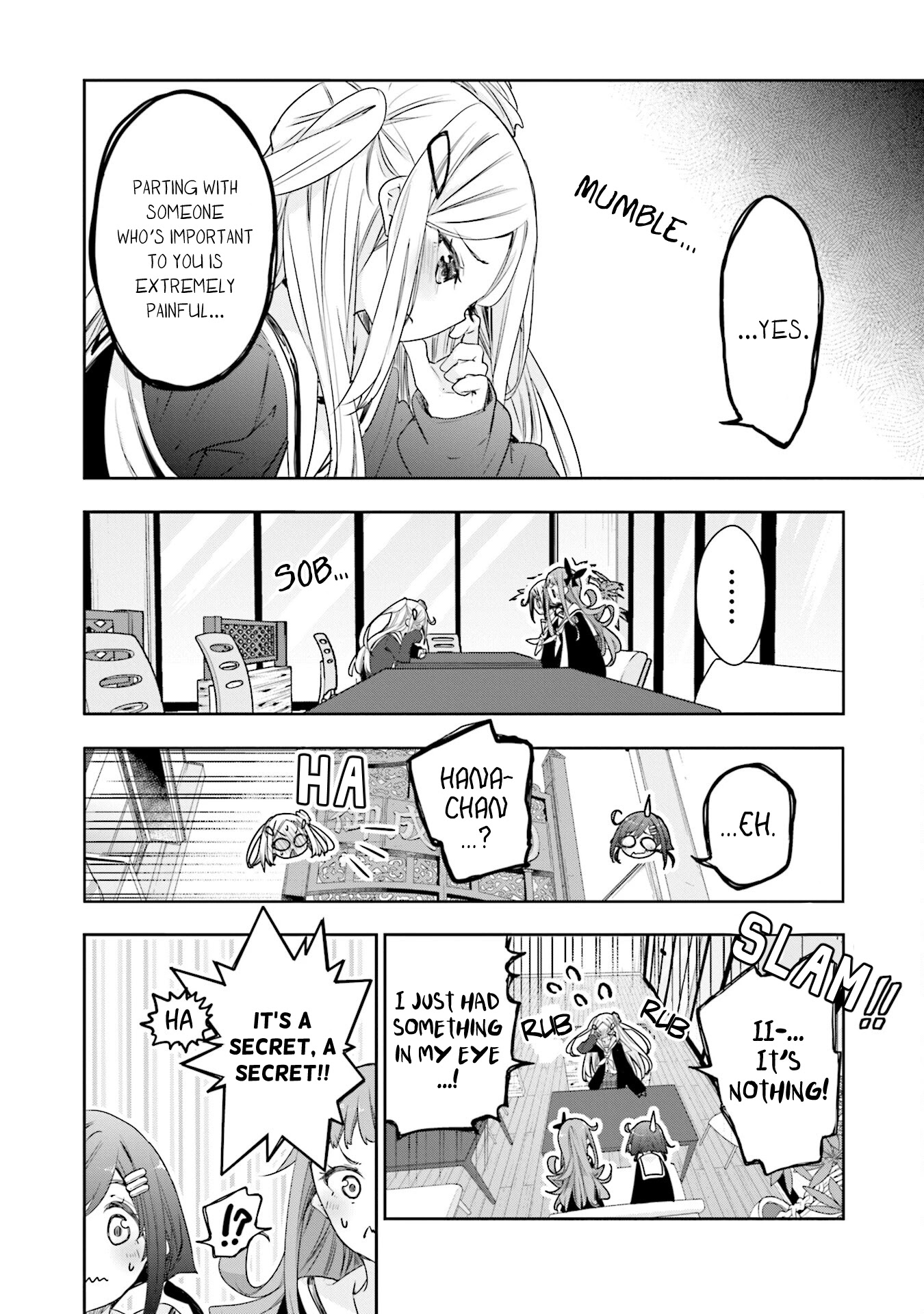 Hana Yamata Chapter 73 page 9 - Chapter 73: And She Left It to Her