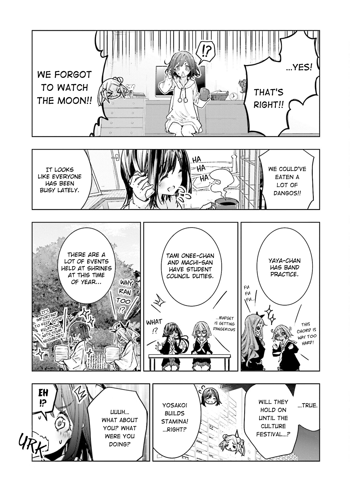 Hana Yamata Chapter 76 page 10 - Chapter 76: Yosakoi Effect