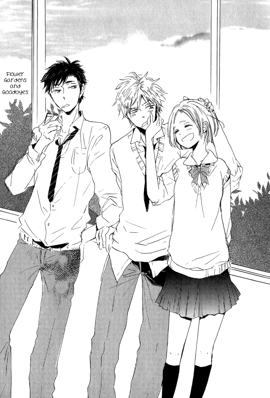Hanabatake to Wakarebanashi Chapter 1.2 page 4 - Chapter 1 v2 : Flower Gardens and Goodbyes