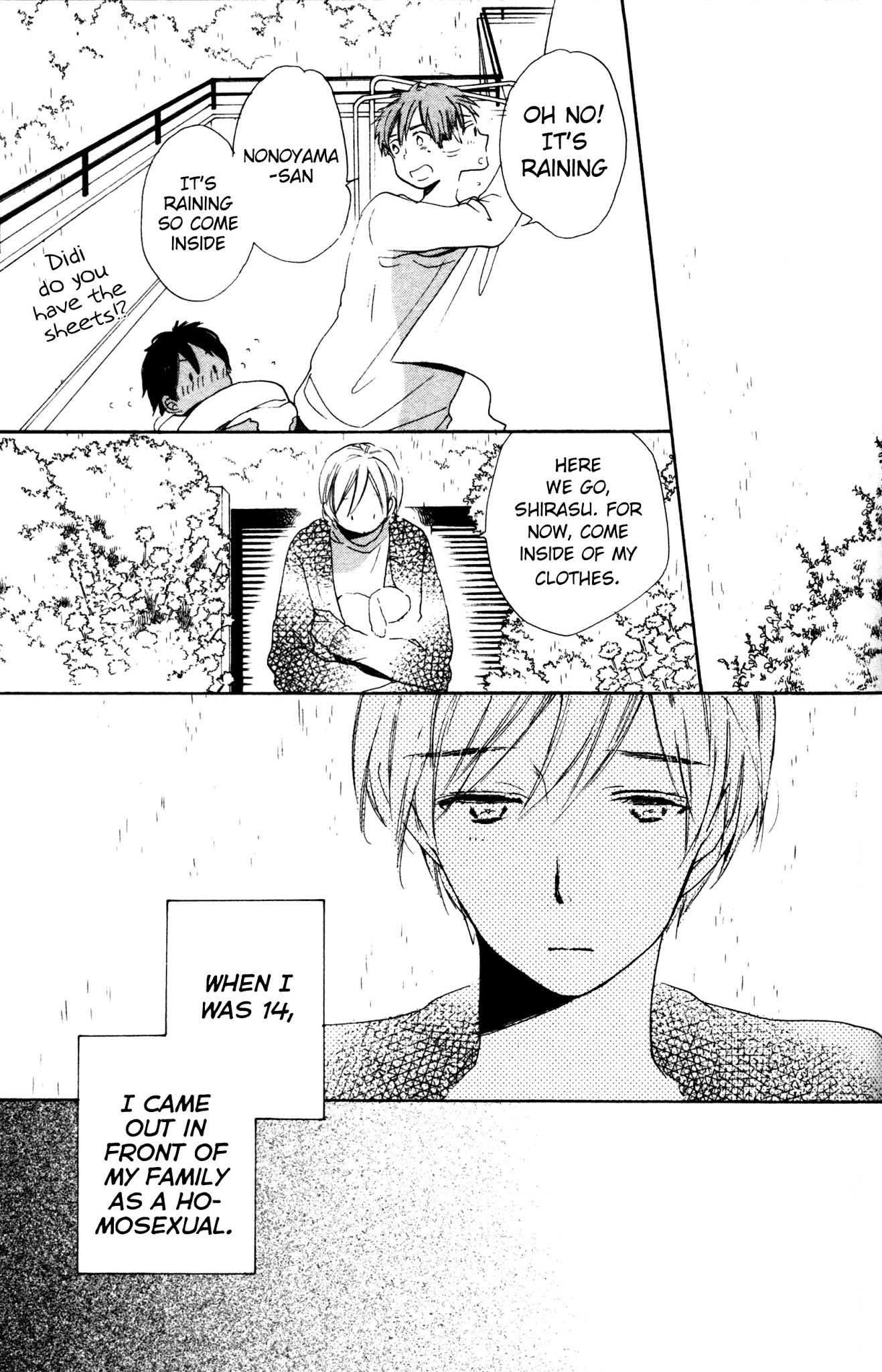 Hanabatake to Wakarebanashi Chapter 5 page 10 - Chapter 5: Bye-bye Baby : His Melancholy