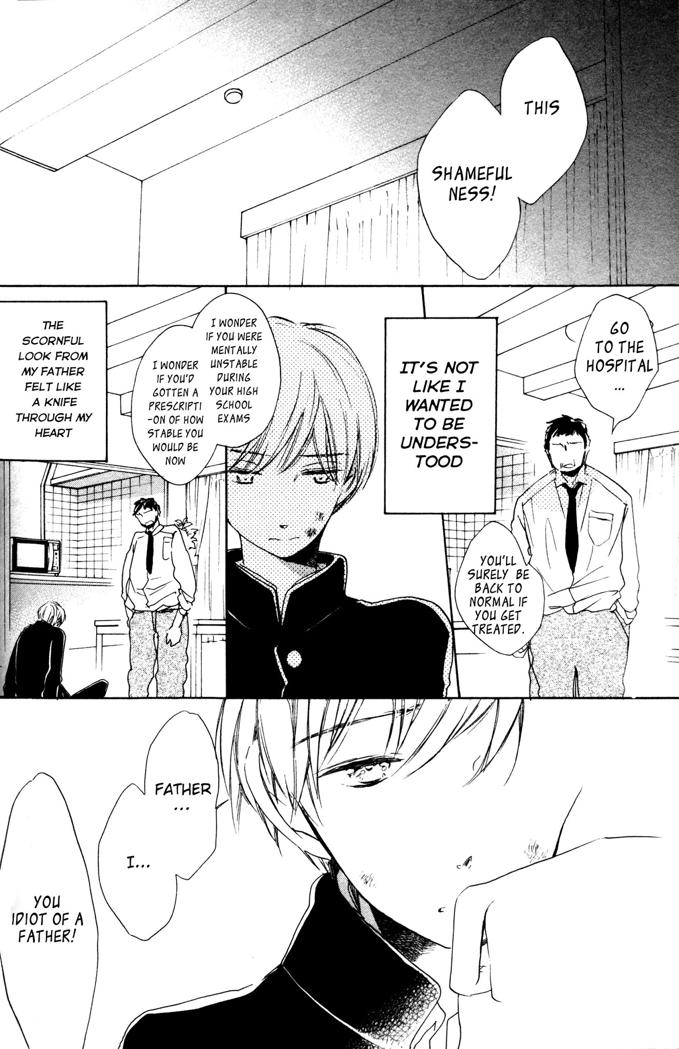Hanabatake to Wakarebanashi Chapter 5 page 11 - Chapter 5: Bye-bye Baby : His Melancholy