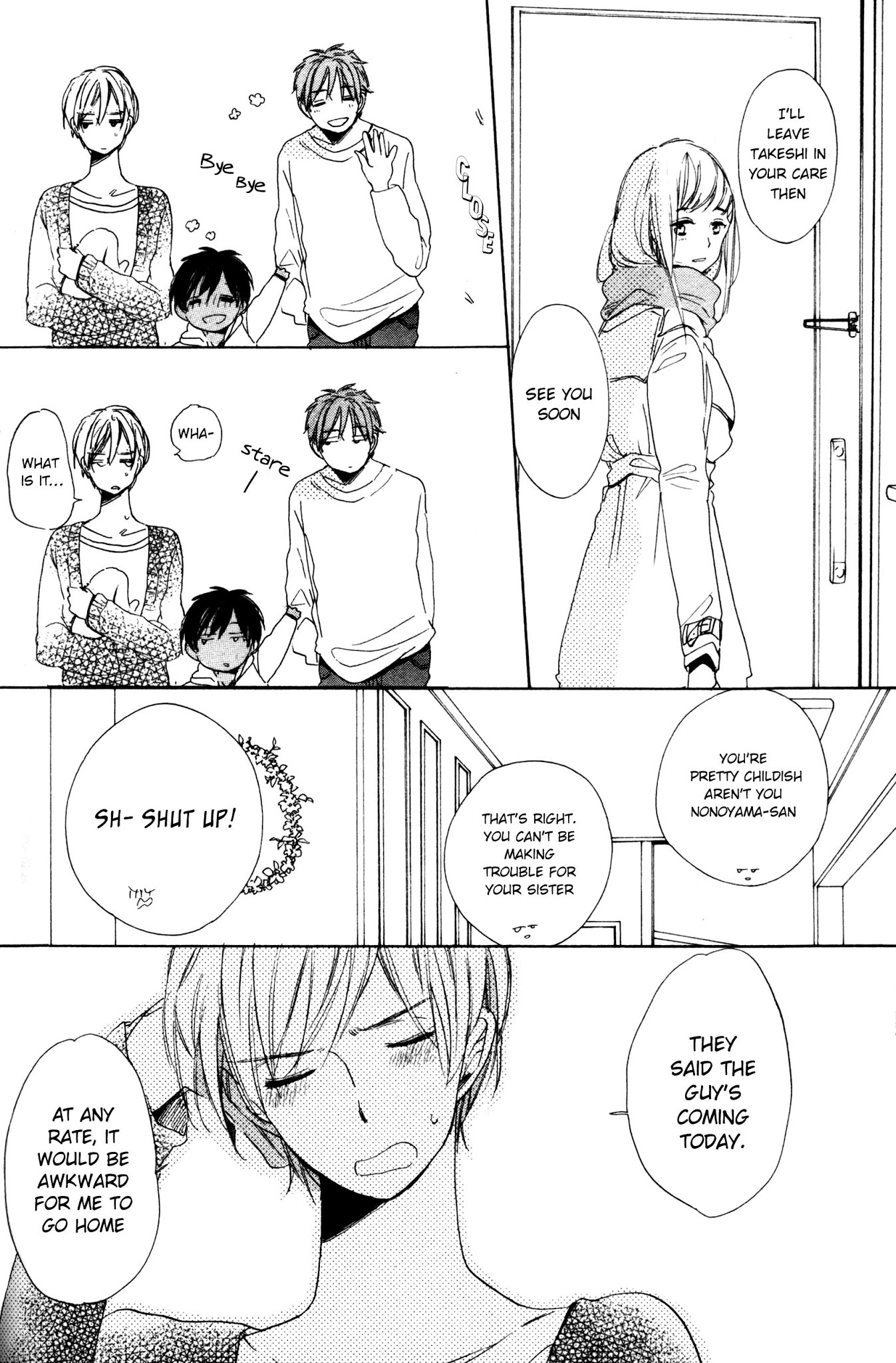 Hanabatake to Wakarebanashi Chapter 5 page 19 - Chapter 5: Bye-bye Baby : His Melancholy