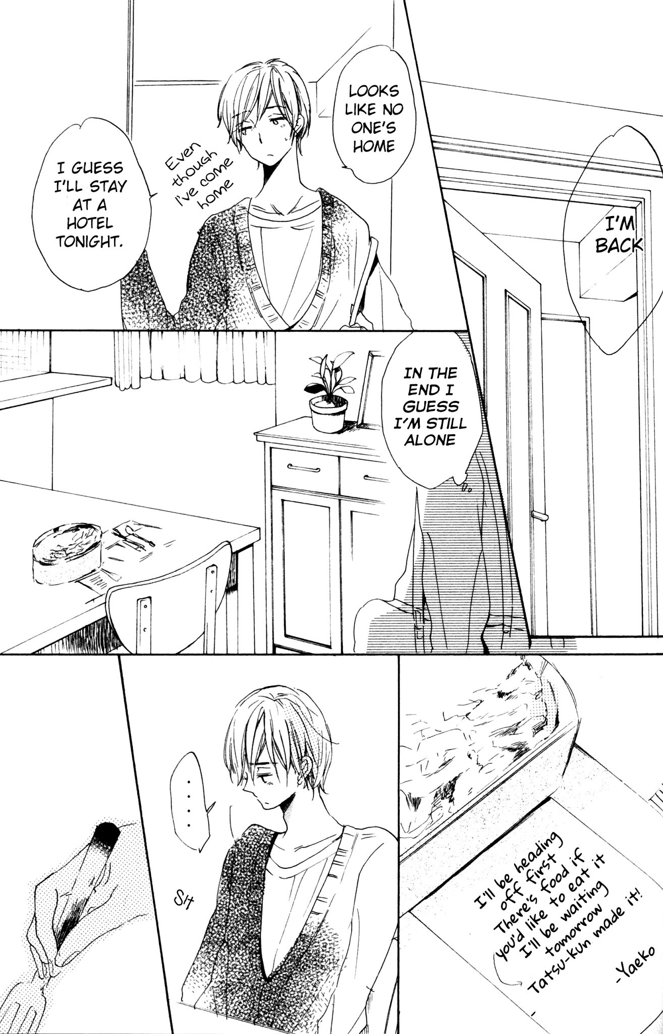 Hanabatake to Wakarebanashi Chapter 5 page 24 - Chapter 5: Bye-bye Baby : His Melancholy